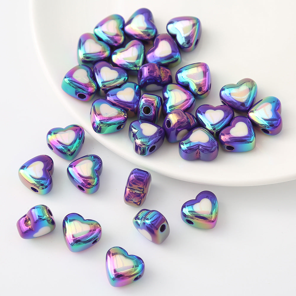 Wholesale 10PCS Acrylic Love Cross Beads