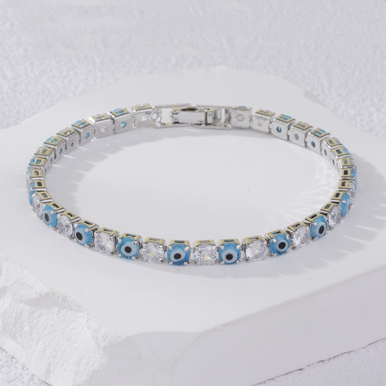Wholesale Zircon bracelet round full diamond bracelet