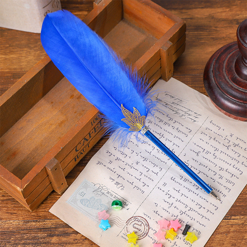 Wholesale Multicolor Feather Pens