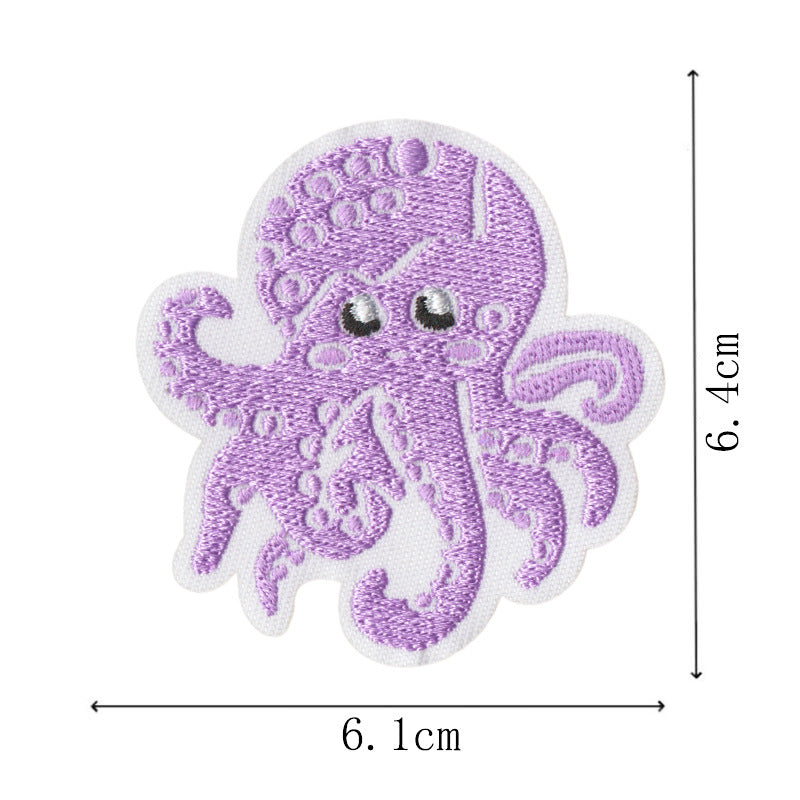 Wholesale Nautical Sailor Embroidered Iron On Patches 15 Piece Set Trendy Decorative Accessory For DIY Crafts Bags Towels Gift Resale