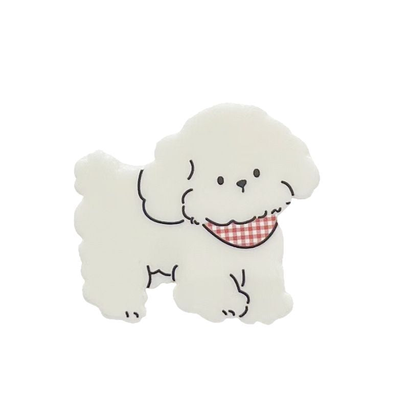 Wholesale 10pcs cute cartoon dogs and cats Acrylic Flatback