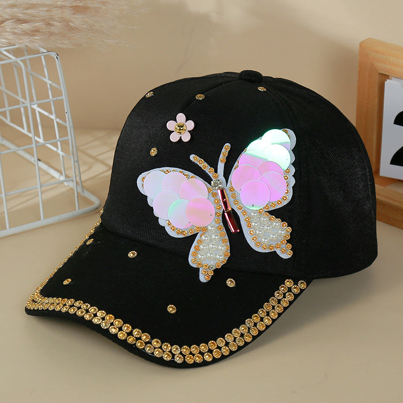 Wholesale Lace Breathable Sun Protection Face Small Baseball Cap