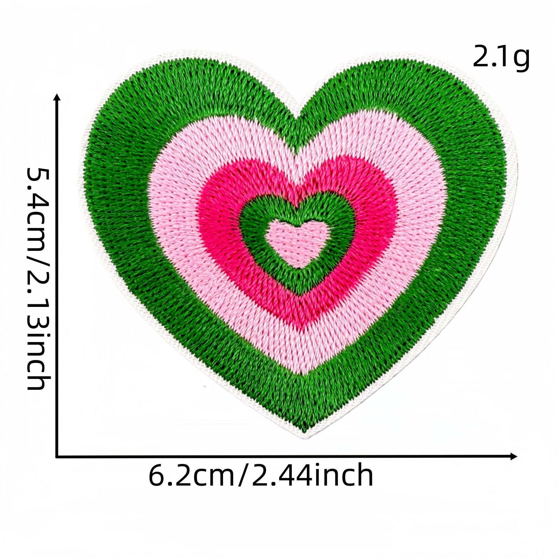 Wholesale Forest Fairy Embroidered Patches Green Macaron Design Iron On Applique Fashion Decorative Gift