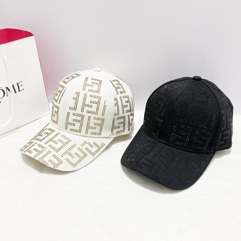 Wholesale Rhinestone Letter Cotton Baseball Caps