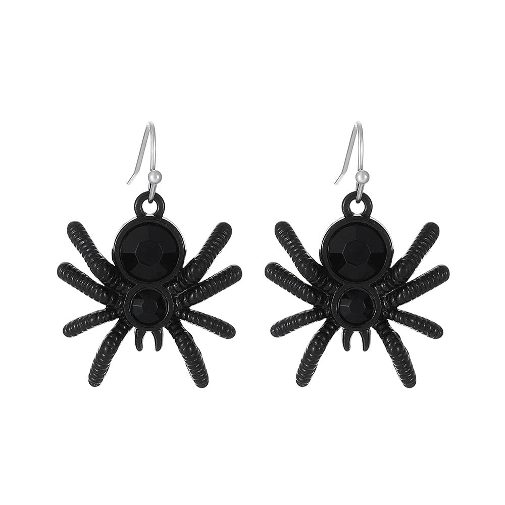 Wholesale  Devil Bat  Pumpkin Earrings For Women Alloy Electroplated Jewelry Accessory Trendy Party Gift Boutique Resale