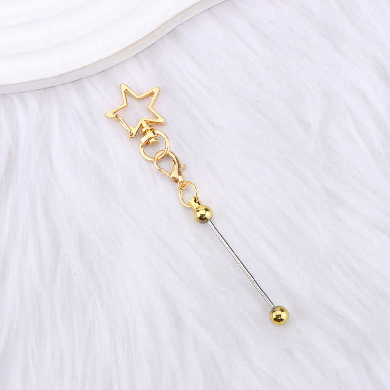 Wholesale Colorful DIY Star Custom Keychain