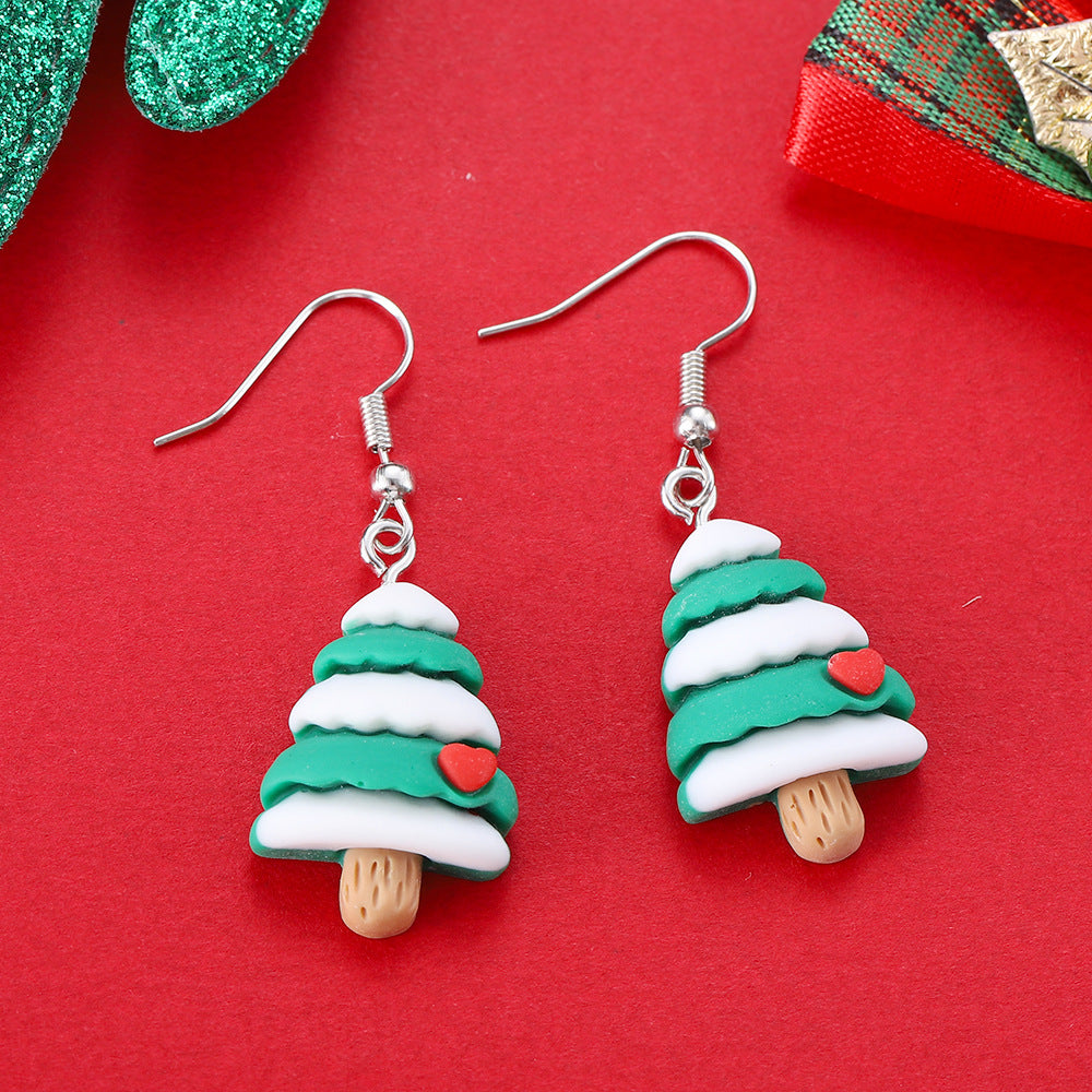 Wholesale Cute  and Reindeer Earrings for Christmas