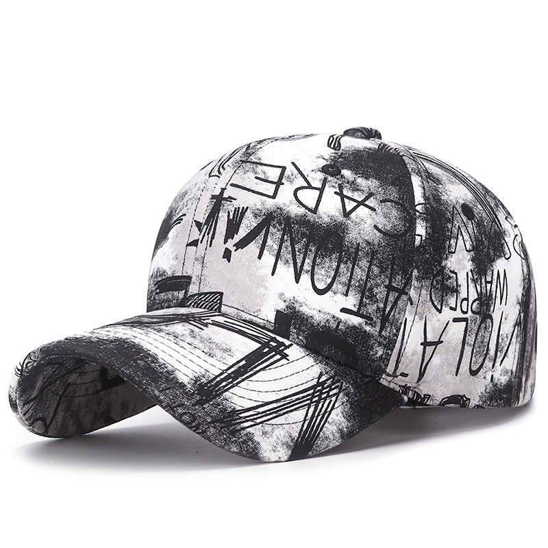 Wholesale Graffiti Floral Personalized Painted Baseball Cap