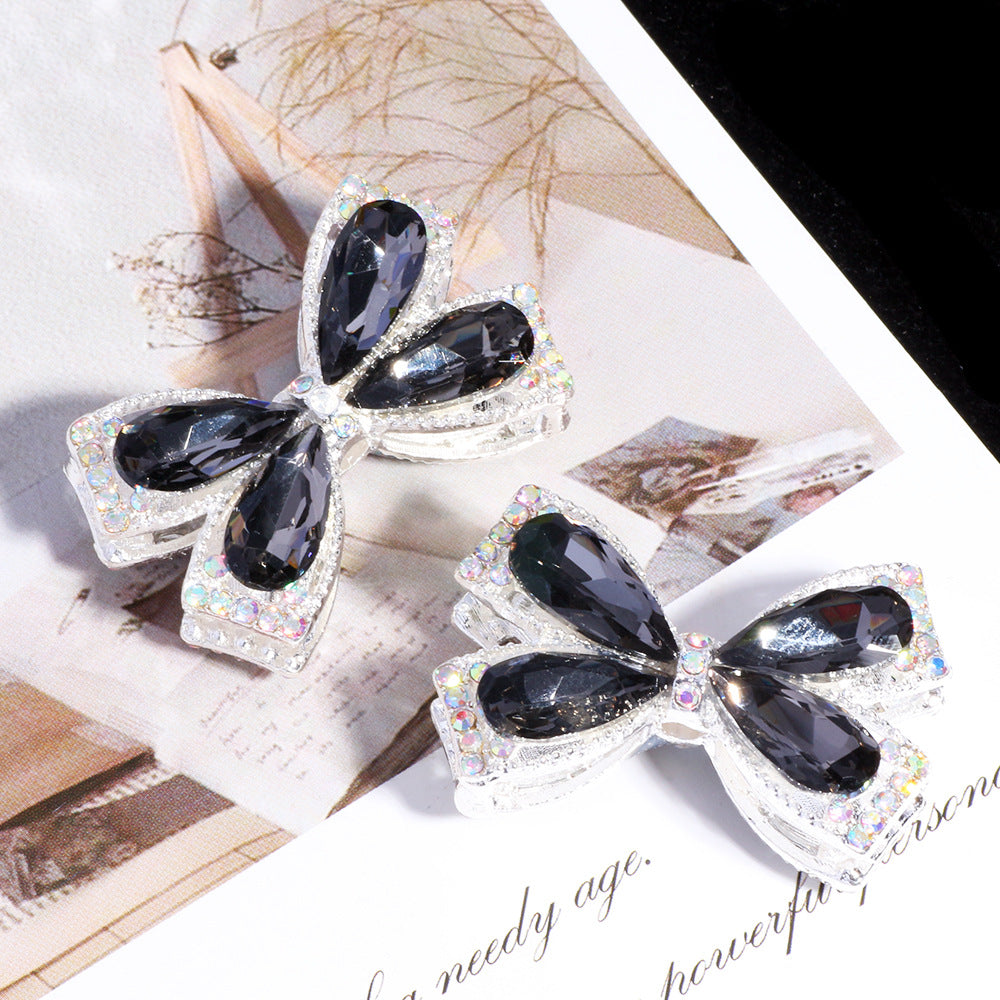 Wholesale 5pcs Colorful crystal bow DIY jewelry beads