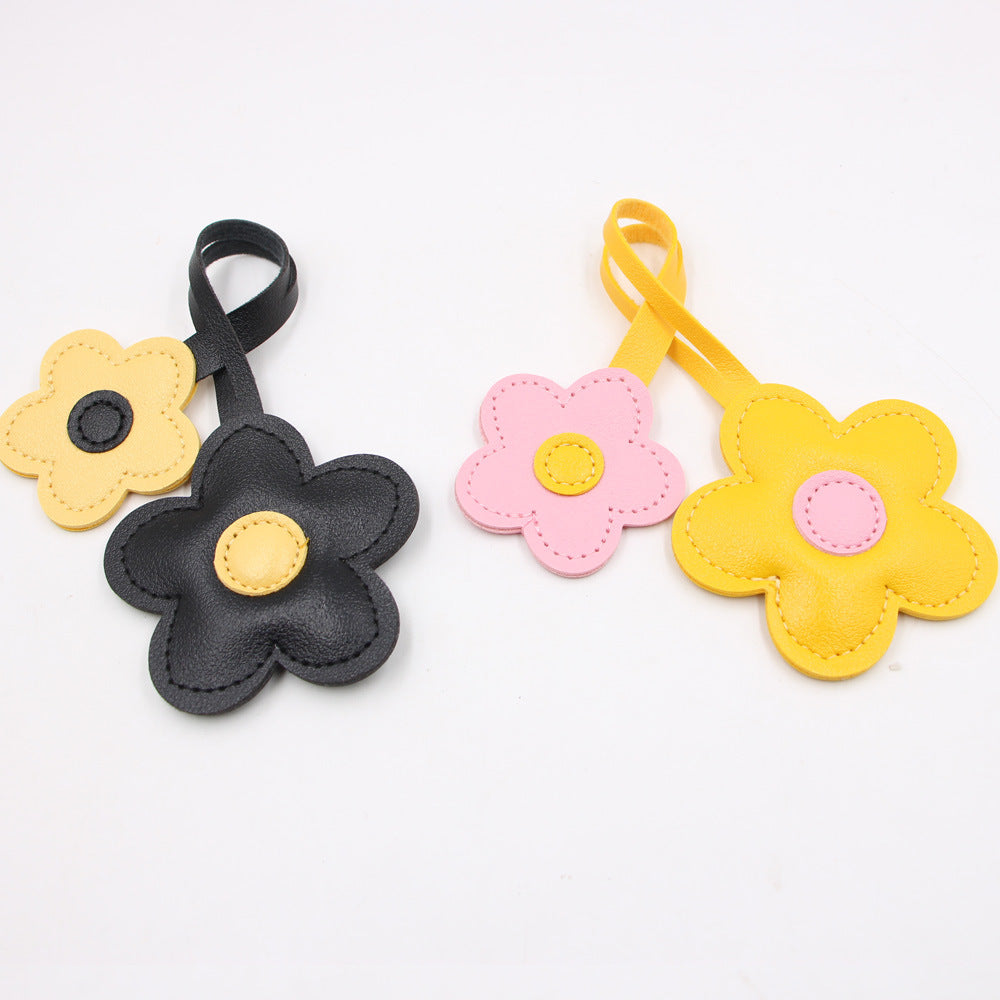 Wholesale Cherry Blossom Cute Animal Leather Bag Charm Pendant Stylish Fashion Accessory For Everyday Use And Resale
