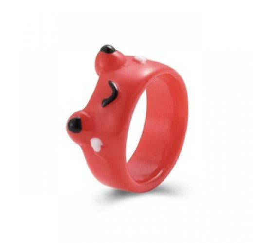 Wholesale Home convenience store cute cartoon frog shape couple lonely frog ring