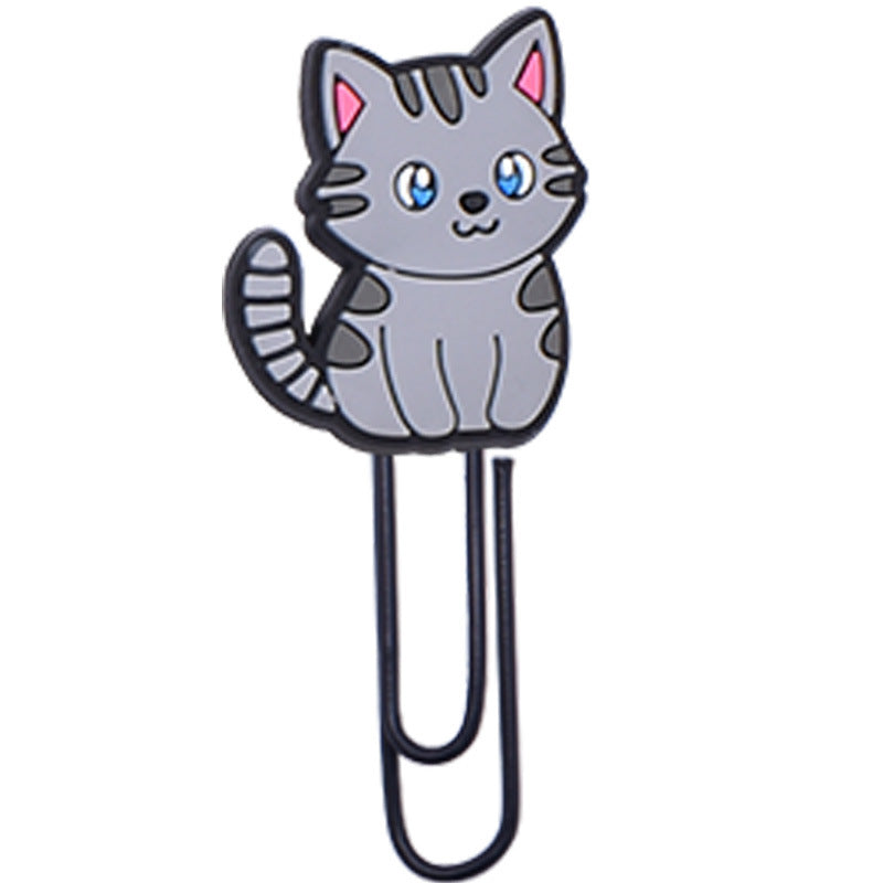 Wholesale  Random 50pcs/pack   Colorful cartoon cat bookmark