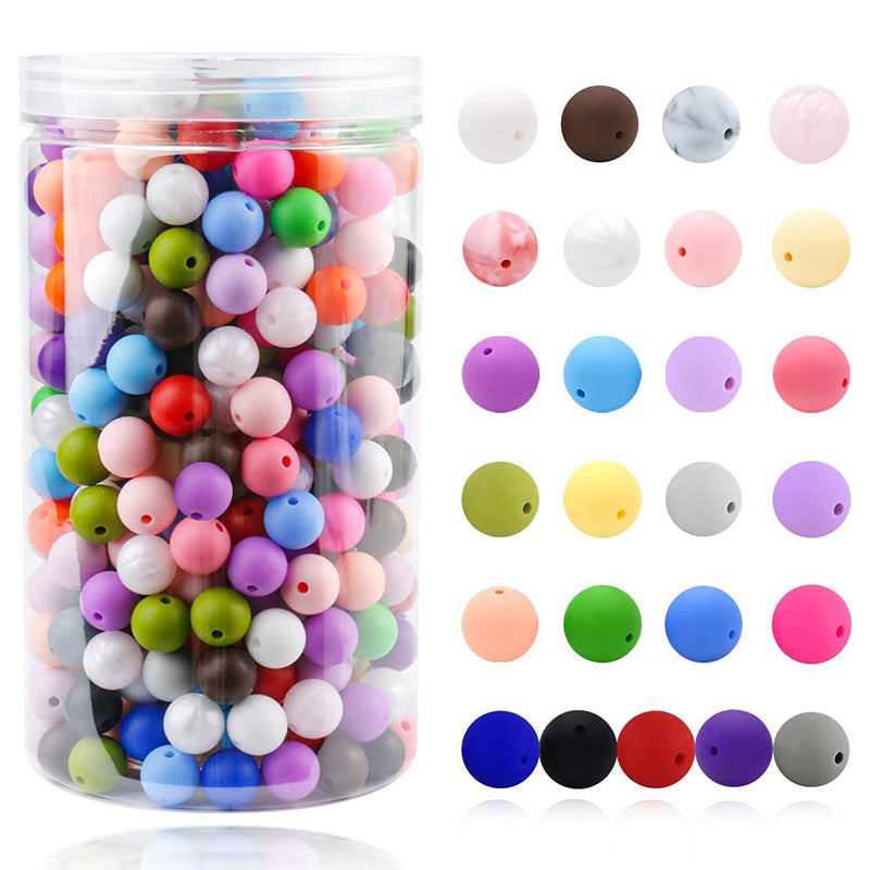Wholesale 30Boxes Silicone Mixed Colors diy Beads