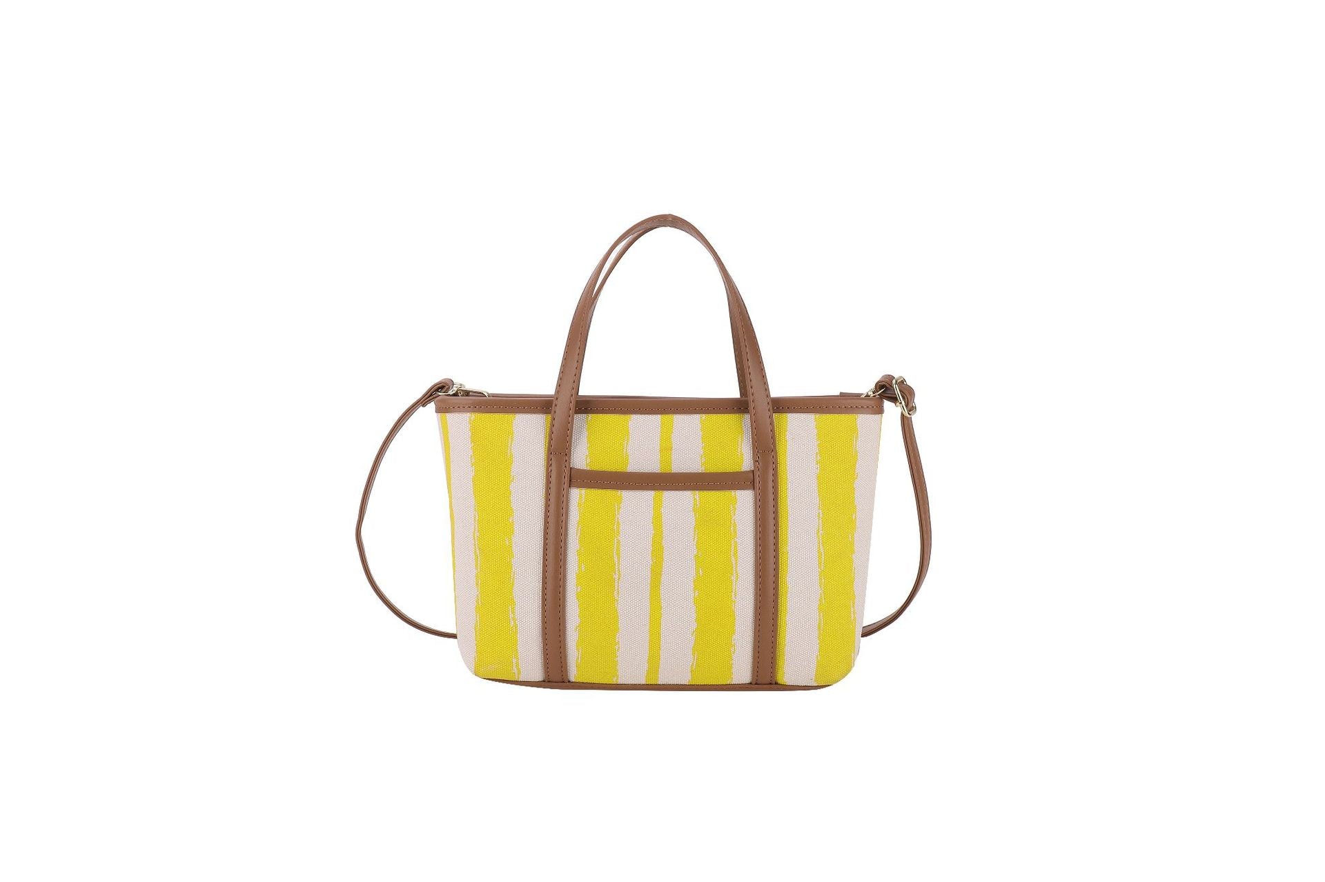 Wholesale PU 2023 Summer New Large Capacity Striped Shoulder Bag