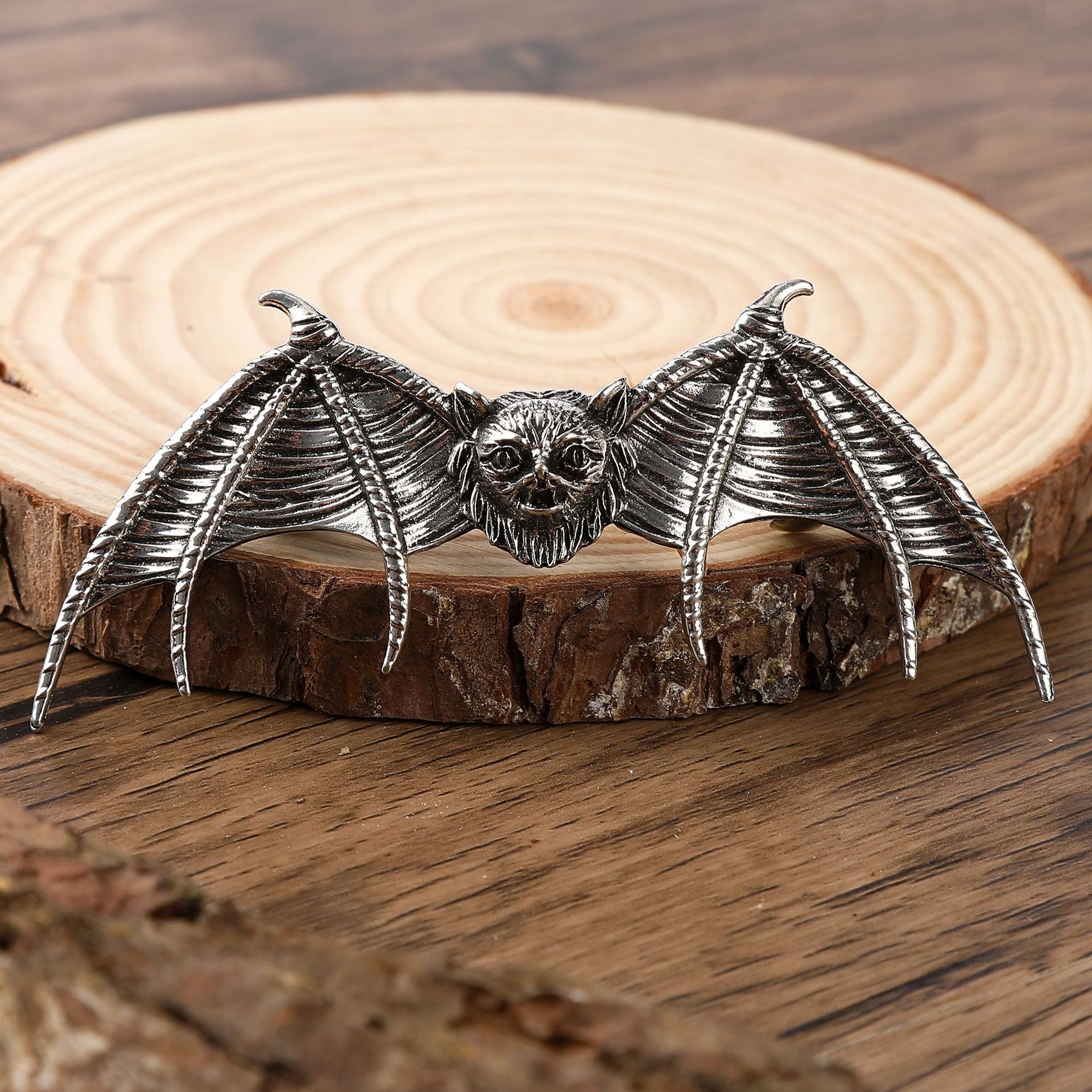 Wholesale Retro Gothic Bat Hairpin Women' s Hairpin Norwegian Style Hair Accessories