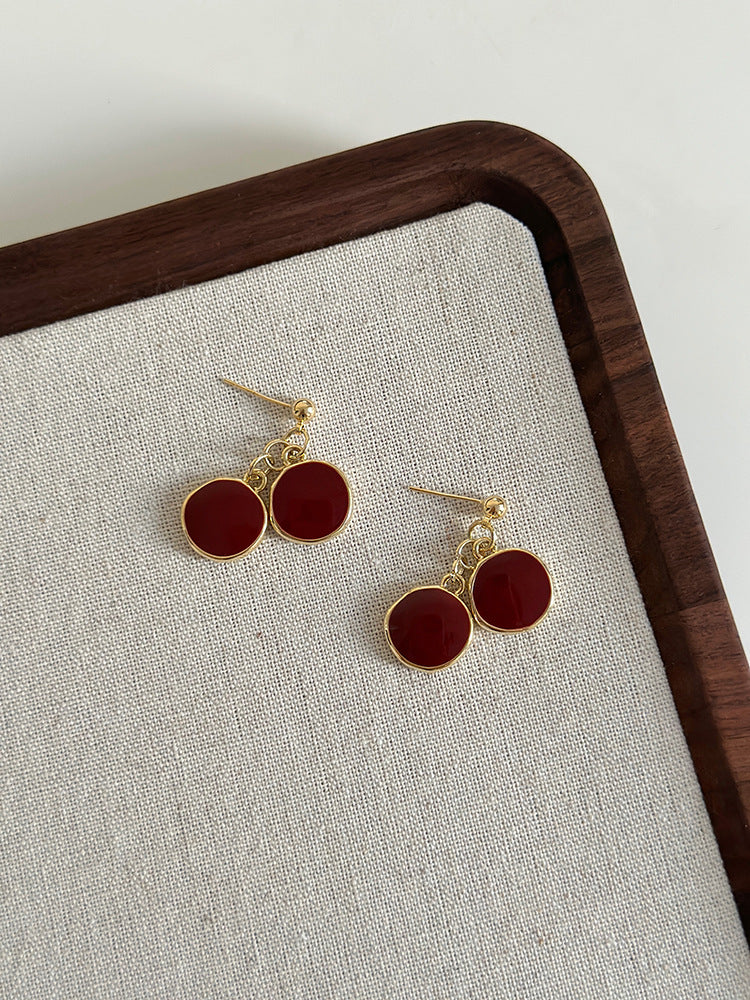 Wholesale popular earrings show face small