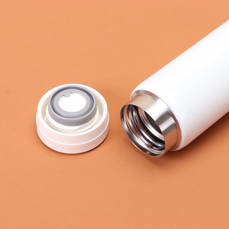 Wholesale Printable Advertising Is Small and Cute, Carry 316 Stainless Steel Thermos Mug