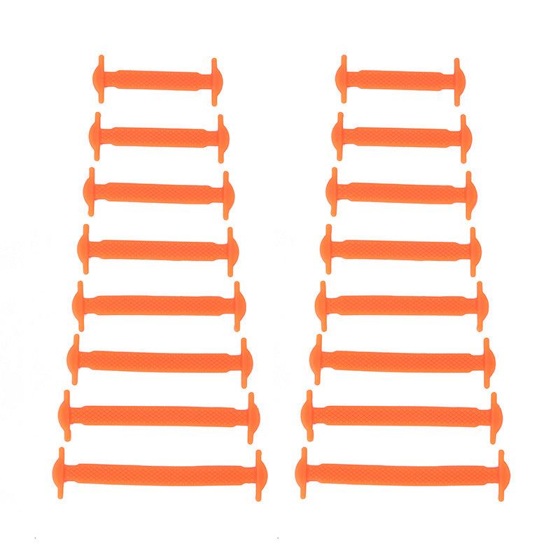 Wholesale Rainbow Sports Free Silicone Elastic Laces