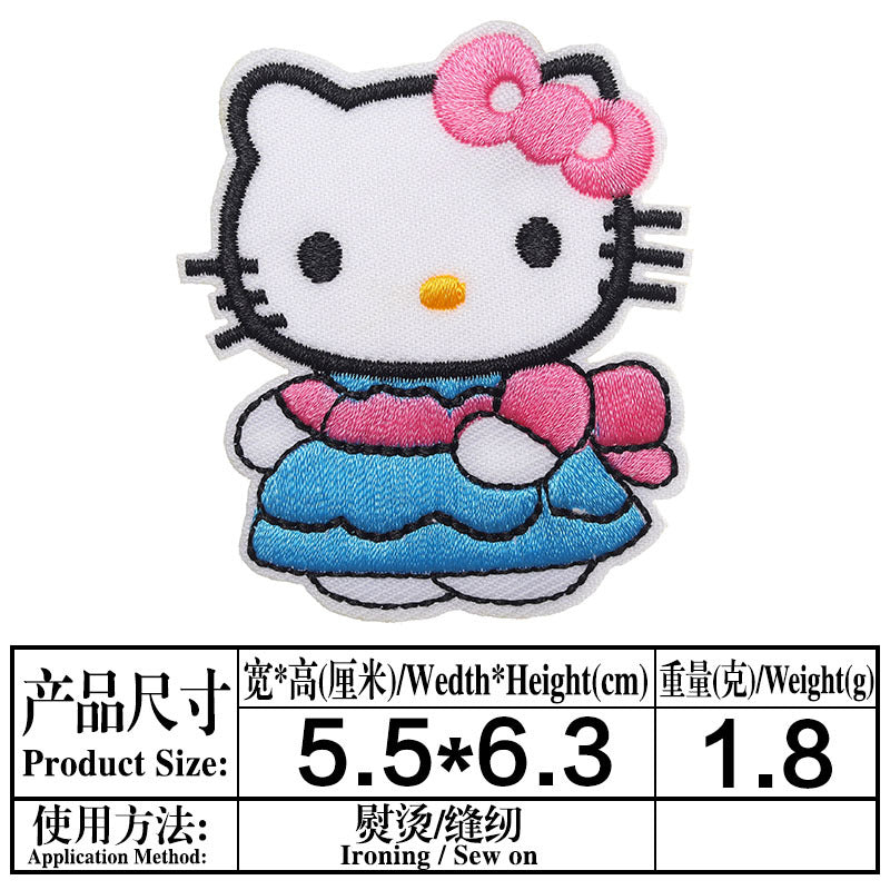 Wholesale DIY patchs cute cat patch children' s clothing bag OLY Exclusive