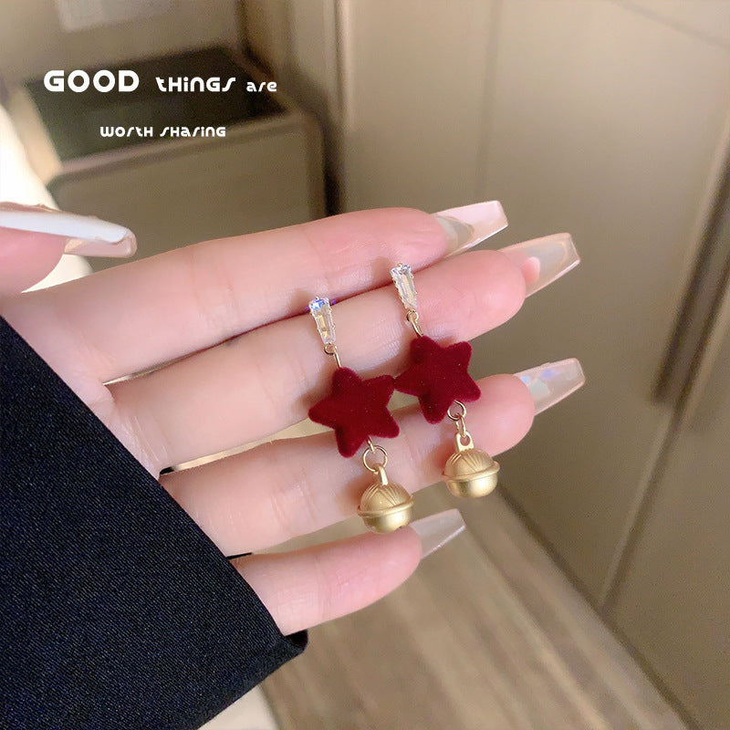 Wholesale Christmas Red Earrings