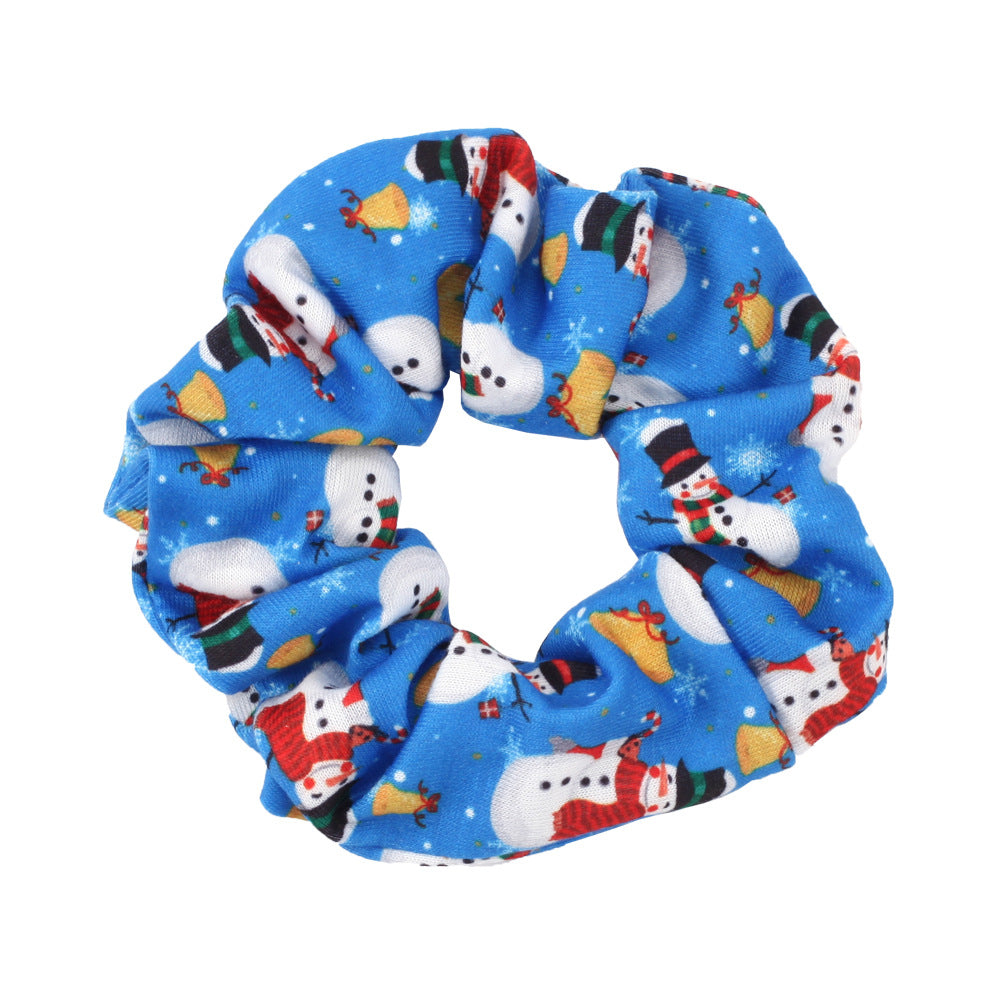 Wholesale Christmas Snowman Bell Santa Claus Deer Antler Hat Large Intestine Hairband