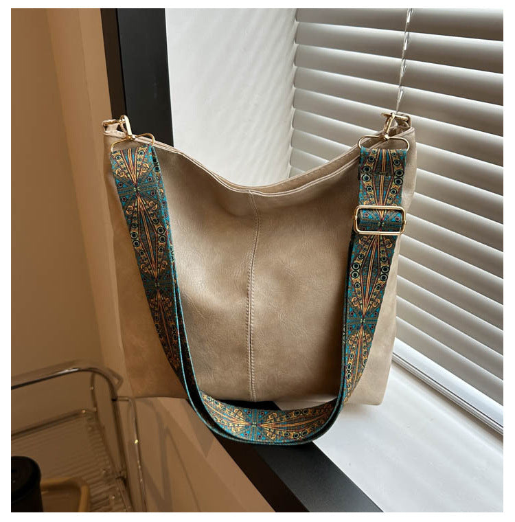 Wholesale PU Large Capacity Bucket Bags