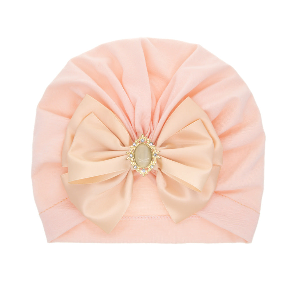 Wholesale Polyester Big Bow Rhinestone Set Headband