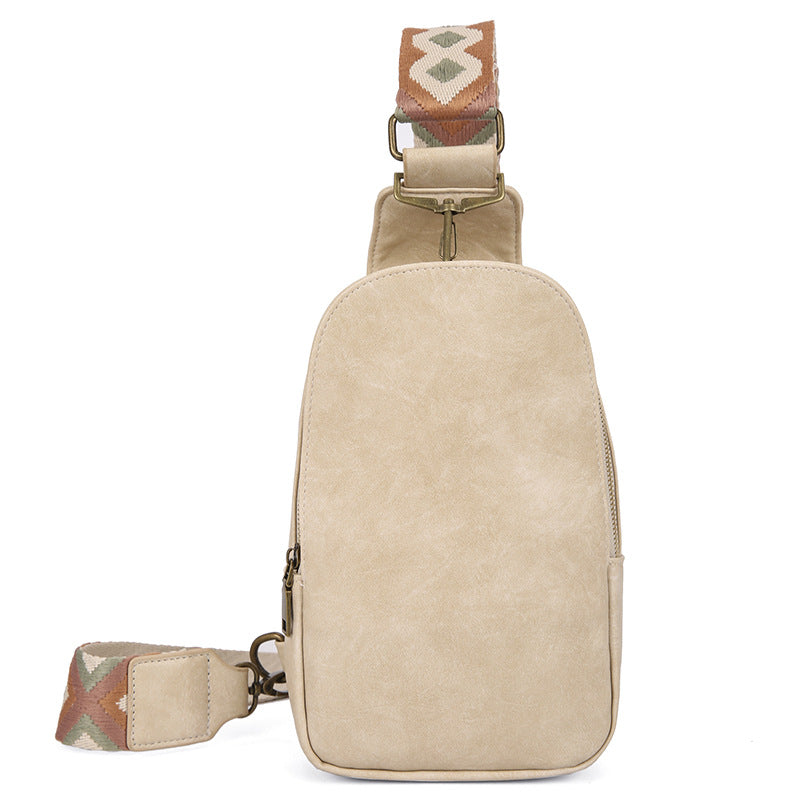 Wholesale Western Style Crossbody Chest Bag Vintage Print Waist Bag