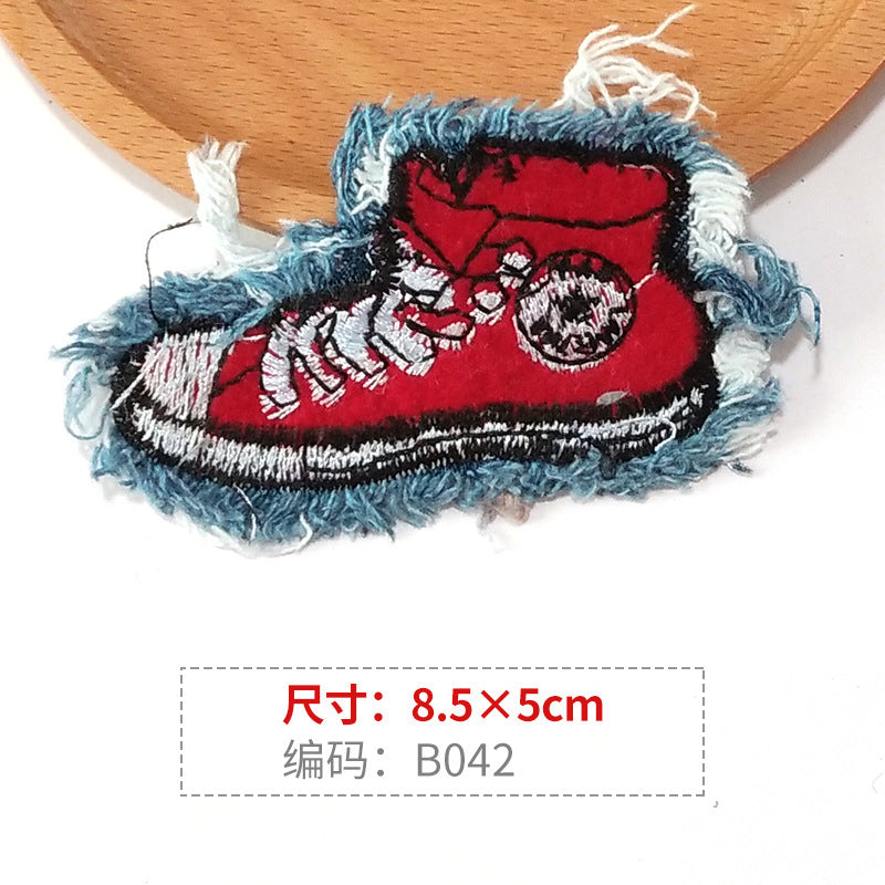 Wholesale Letter Skull Series Embroidery DIY Patches