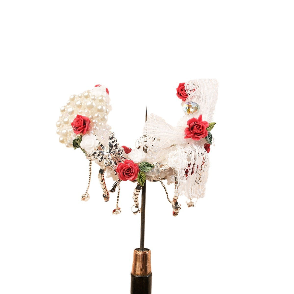 Wholesale Rose Moon Nepalese Wearable Handmade Chain Bag Hanging Beads