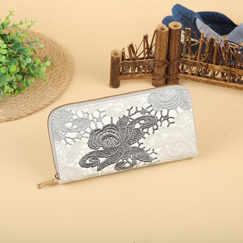 Wholesale Fashion Single Pull Soft Leather Women's Wallet