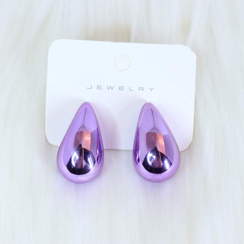 Wholesale Water Drop Acrylic Earrings