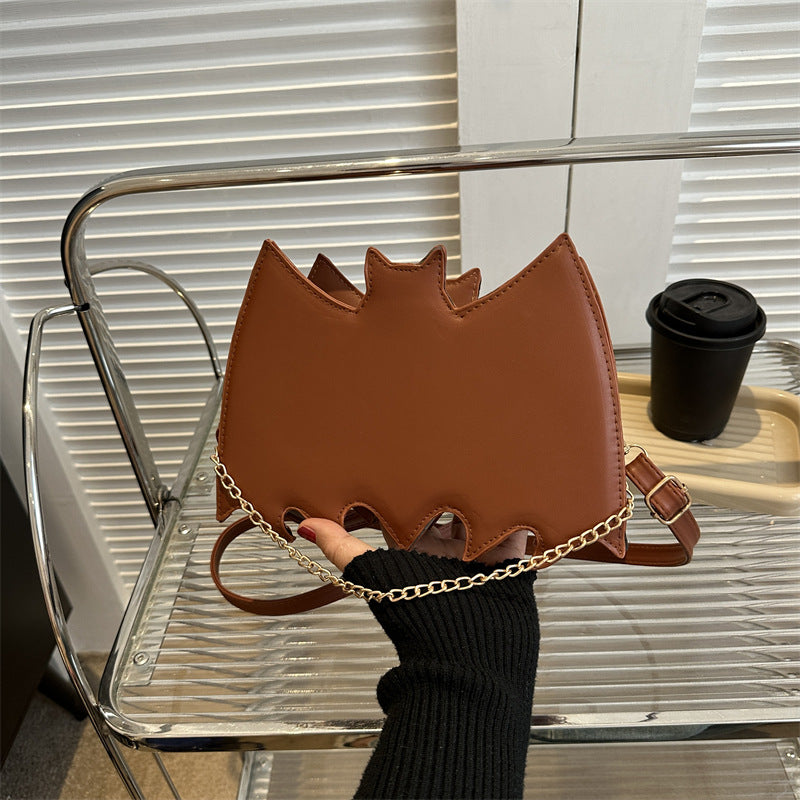 Wholesale PU Bat Shaped Shoulder Bag