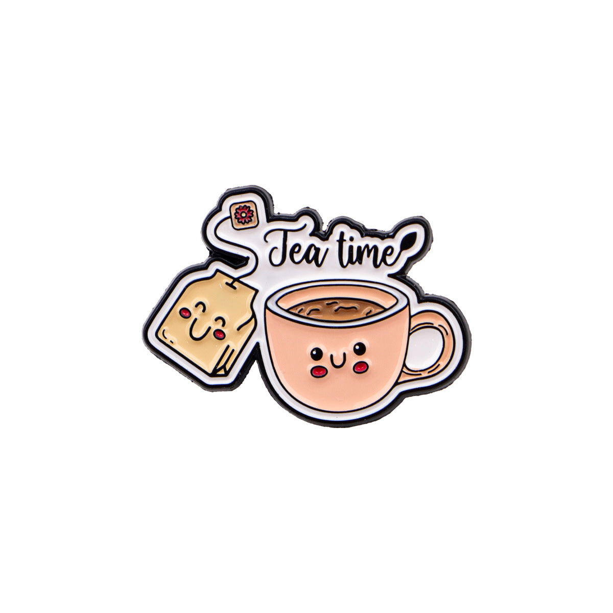 Wholesale Cartoon Metal Badge Creative English Letter Ornaments