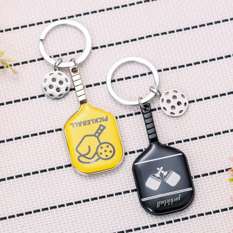 Wholesale Pickleball Racket Keychain Sports Pendant