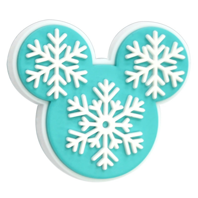 Wholesale  Random 100pcs/pack  Colorful Cartoon Series Soft Rubber Beads