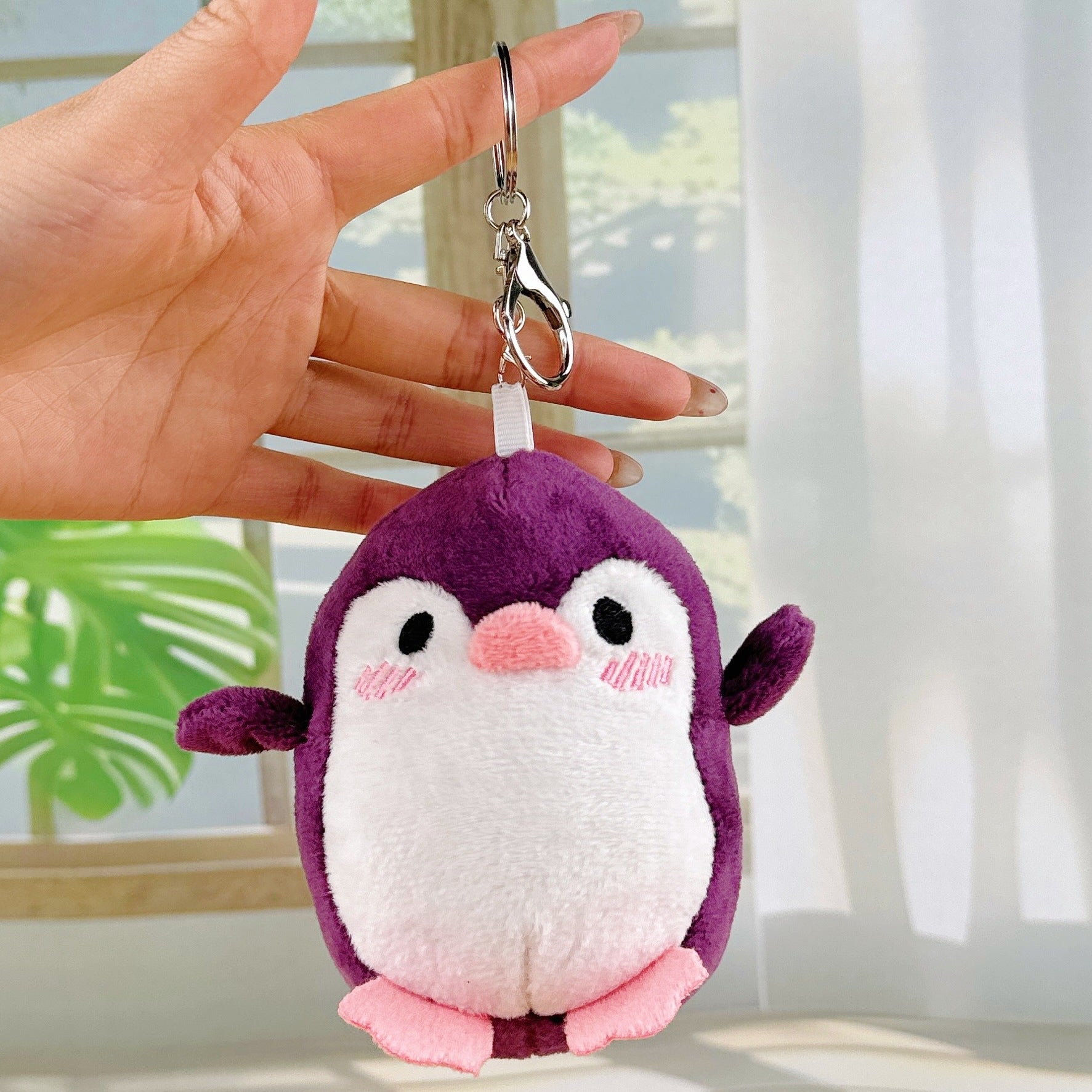 Wholesale  Cartoon Penguin Doll Pendant Cute Little Penguin Plush Toy Keychain Pendant Bag Hanging Ornament Grasp Gifts