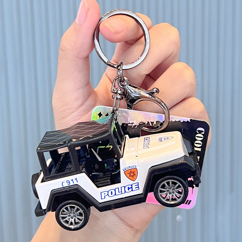 Wholesale Mini Jeep Alloy Keychain