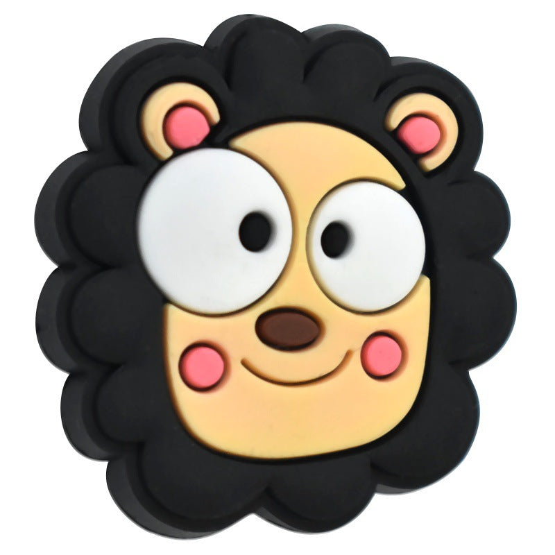 Wholesale Random 100pcs/pack  Cute Cartoon Animal Series Beads  Focal Beads