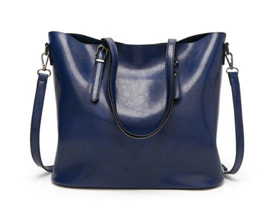 Wholesale Oil Wax Leather Tote Bag Autumn/Winter Single Shoulder Bag Crossbody Bag
