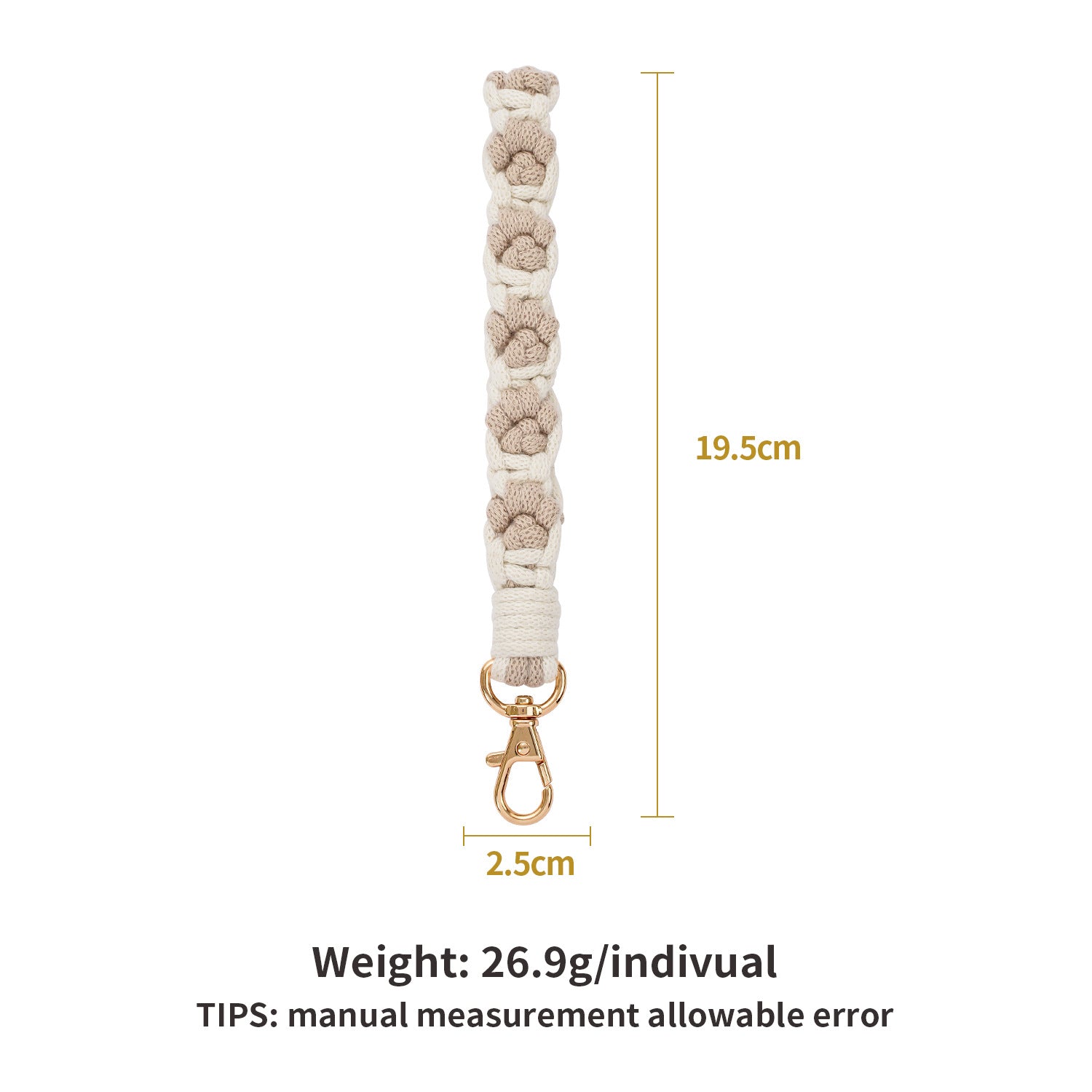 Wholesale  creative cat claw hand woven wrist strap pendant accessories