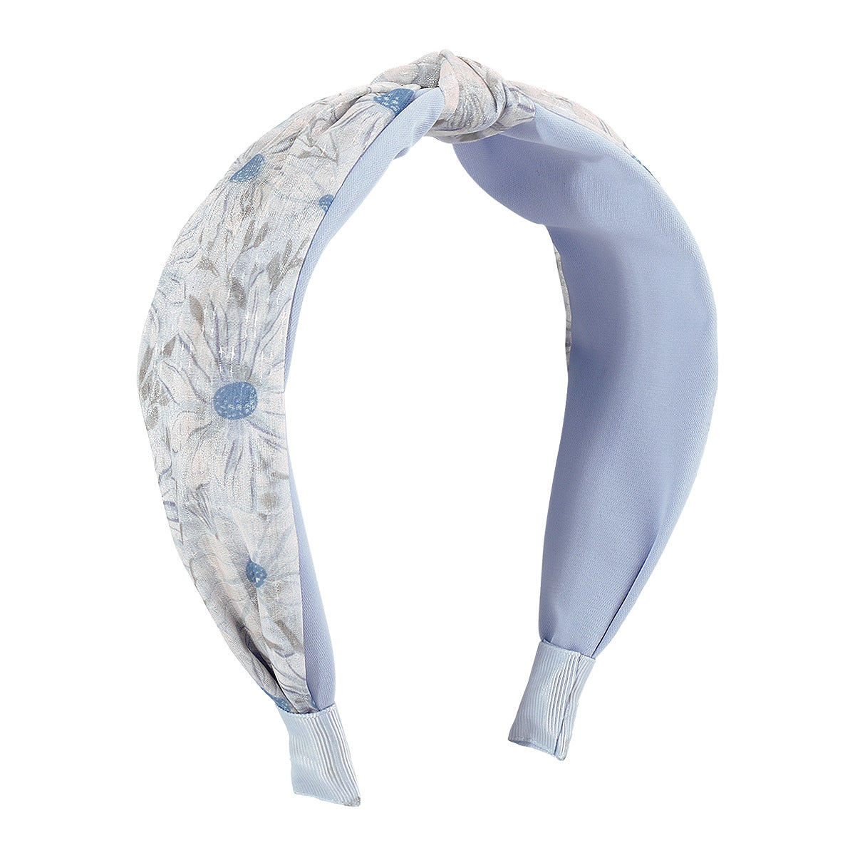 Wholesale Floral Fabric Color Block Headband