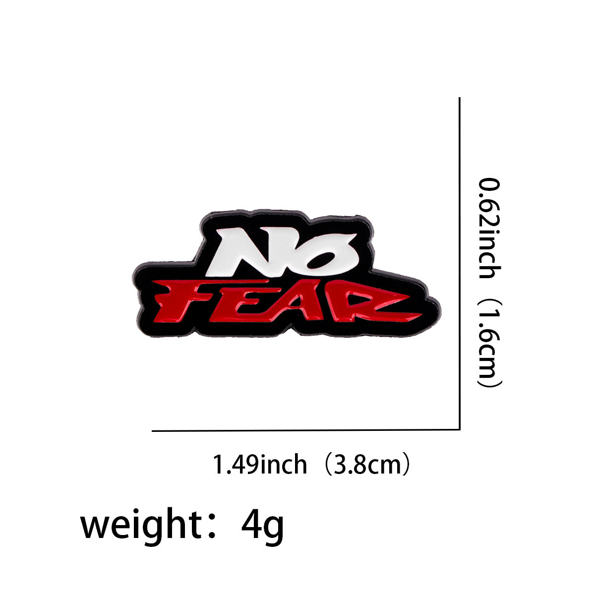 Wholesale  6pcs/pack Cartoon English Quote Brooch Metal Badge Accessory