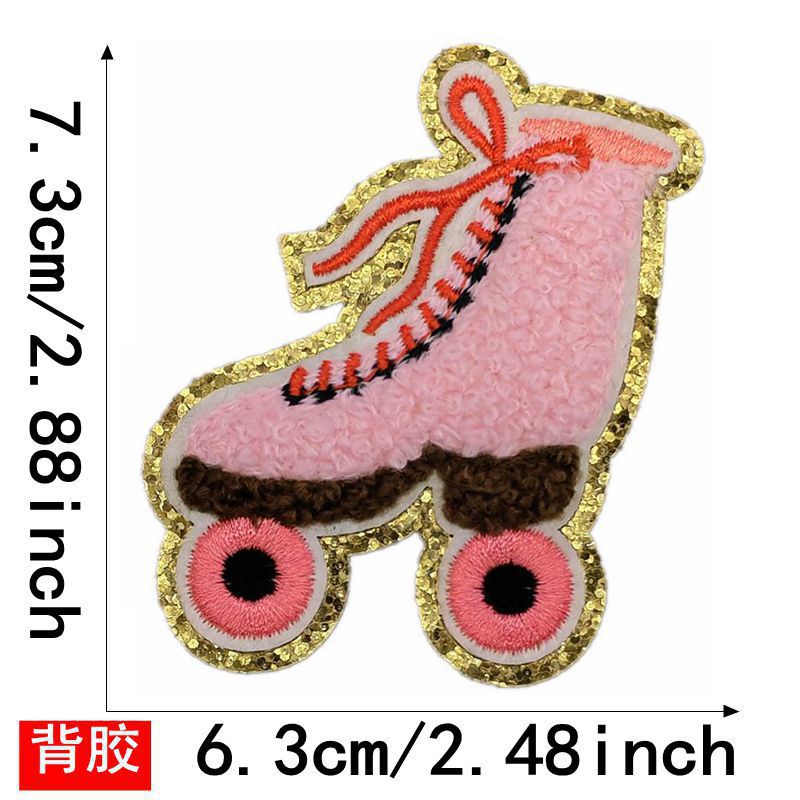 Wholesale Embroidered Patch Set Of 14 Decorative Fashion Accessory For Bags Clothing Gift Boutique Resale