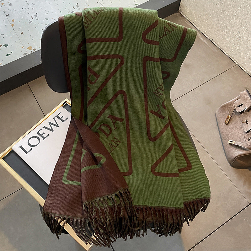 Wholesale Cartoon Rabbit Winter Thick Viscose Fiber Scarf