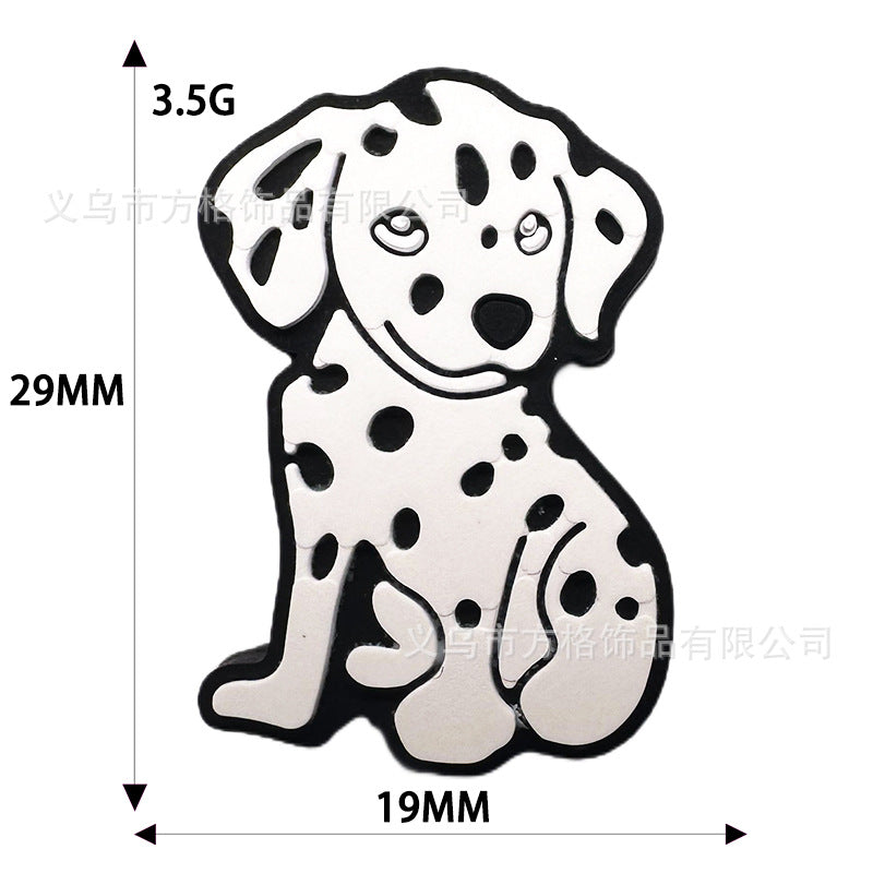 Wholesale 10PCS Creative Cartoon Dog Silicone Beads