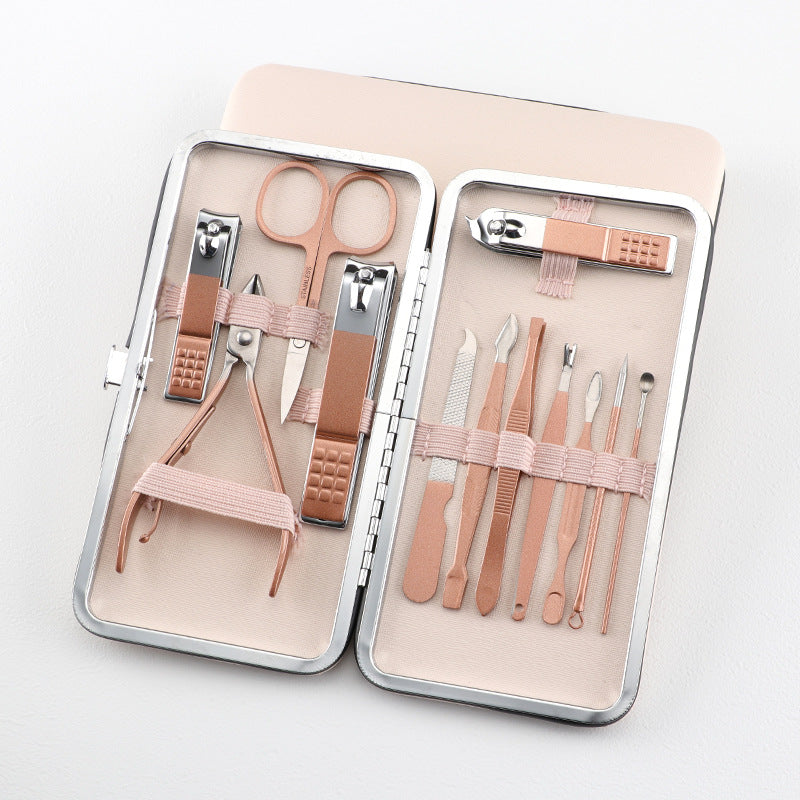 Wholesale Nail Clipper Set 18 Pieces Stainless Steel Accessories