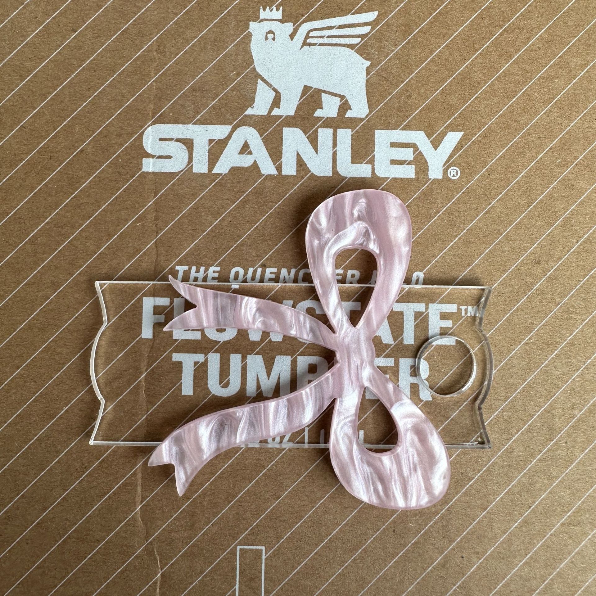 Wholesale Bow Water Ripple Tumbler Tag 40oz Ice Cup 2nd Generation Cup Lid Label