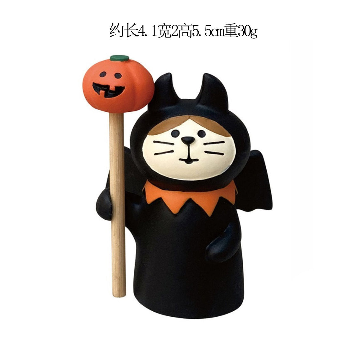 Wholesale Japanese ZAKKA Cat Resin Figurine  King Pumpkin Home Decor