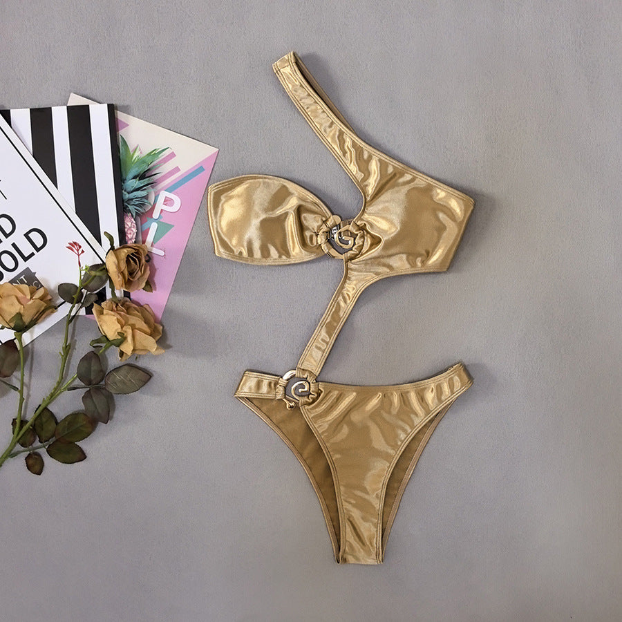 Wholesale Slim waist sexy one piece swimsuit